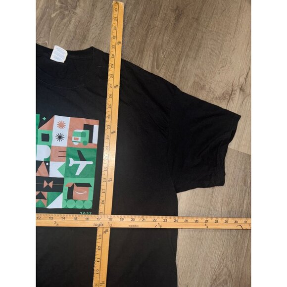 Port & Company 2023 Graphic T-Shirt 2XL Black Cotton Short Sleeve Made In Hondur - Picture 5 of 5